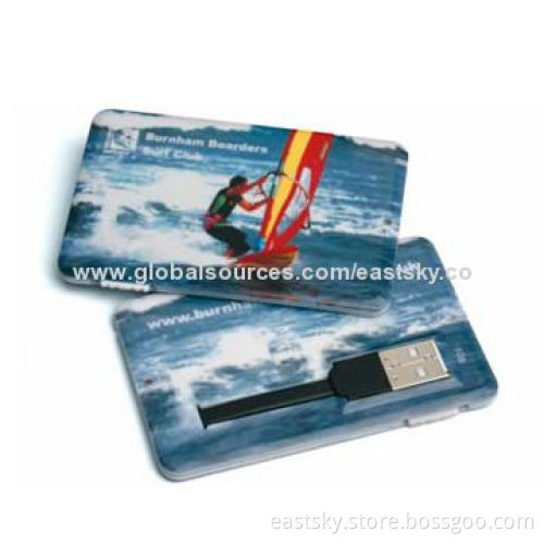 Custom Name Card USB Flash Drive, Low-power Consumption, Durable